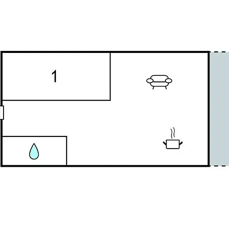 1 Bedroom Awesome In Appartamento